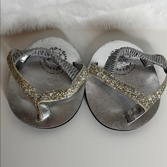 Build-A-Bear Flip Flops & Babw Sneakers Bundle Set - Picture 5 of 8